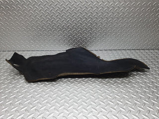 W123 centre console carpet left side black used OEM