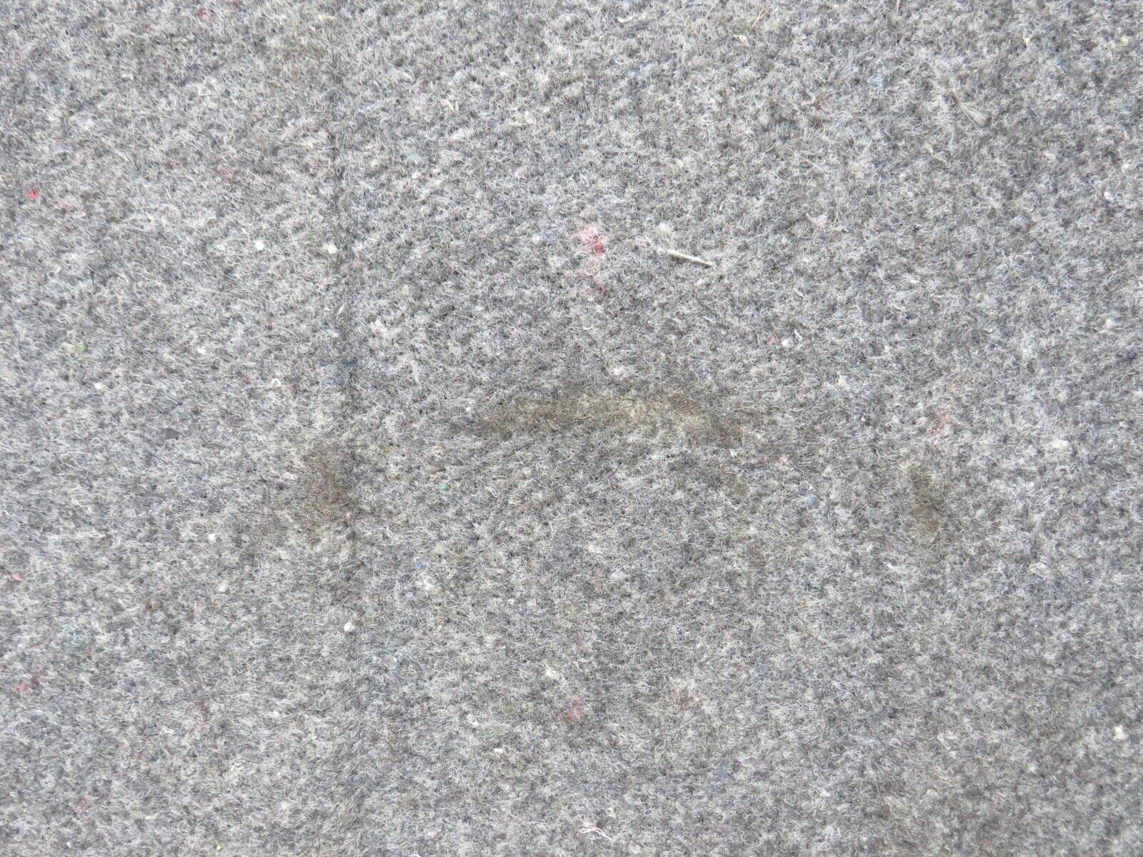 34064 Mercedes-Benz W124 260E Fuel Tank Cover Plate Carpet 1246940325