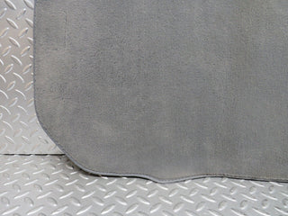 W124 front left floor carpet grey used OEM