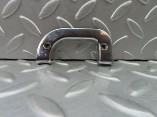 6071 Mercedes-Benz W126 380SE Left Interior Chrome Door Latch Trim 1237230124