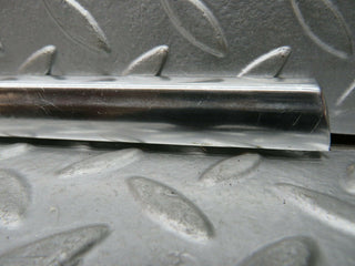 W123 Wagon rear left door chrome trim used OEM