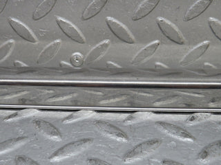 W109 rear left door sill chrome used OEM