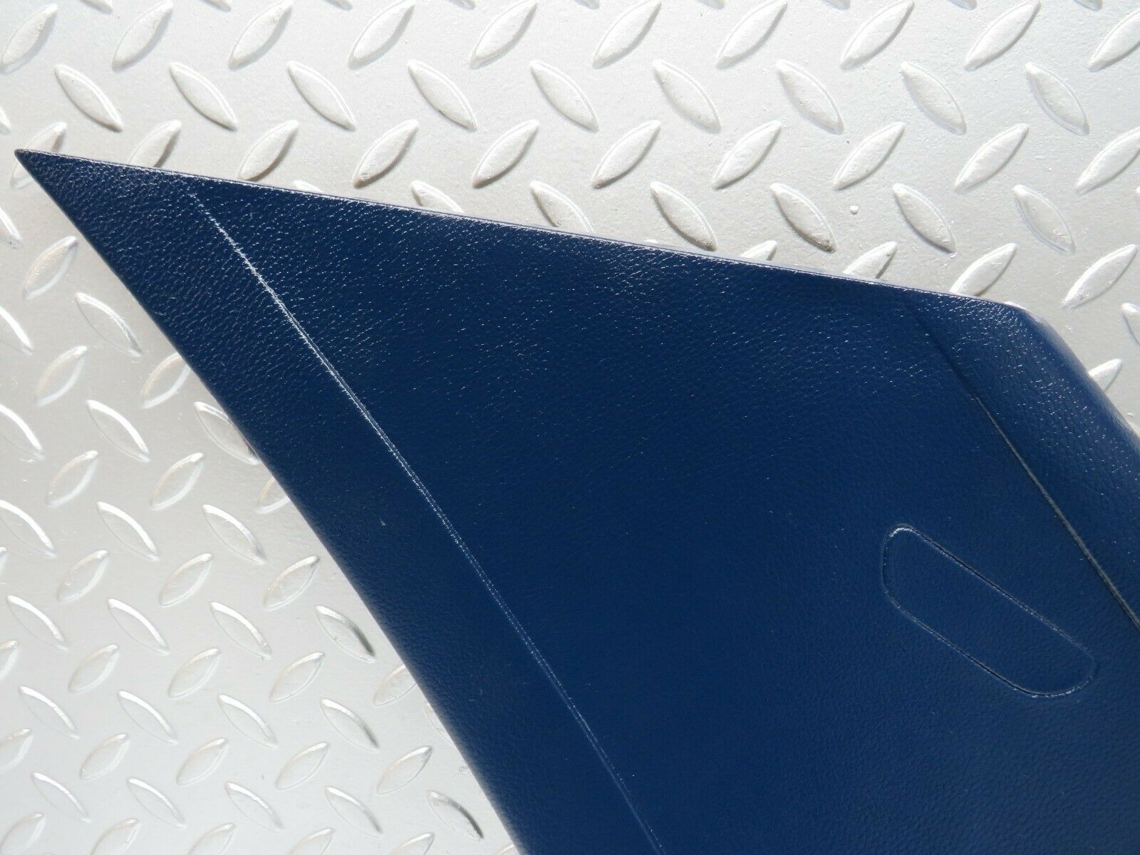 23182 Mercedes-Benz W116 350SE C Pillar Cover Trim Right Side Blue