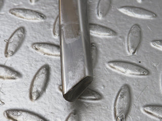 34407 Mercedes-Benz C126 380SEC Coupe Door Window Chrome Trim Right Side