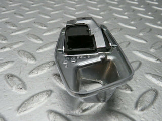 W123 Wagon chrome frame for door opener left used OEM