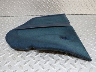 W109 front left kick panel blue used OEM