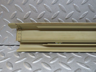 W201 Baby Benz front left door sill trim beige used OEM