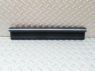 W123 rear left door sill trim blue used OEM