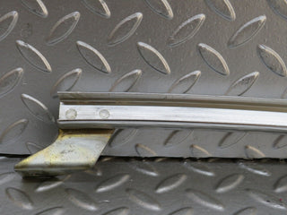 W123 Wagon rear right chrome window channel used OEM