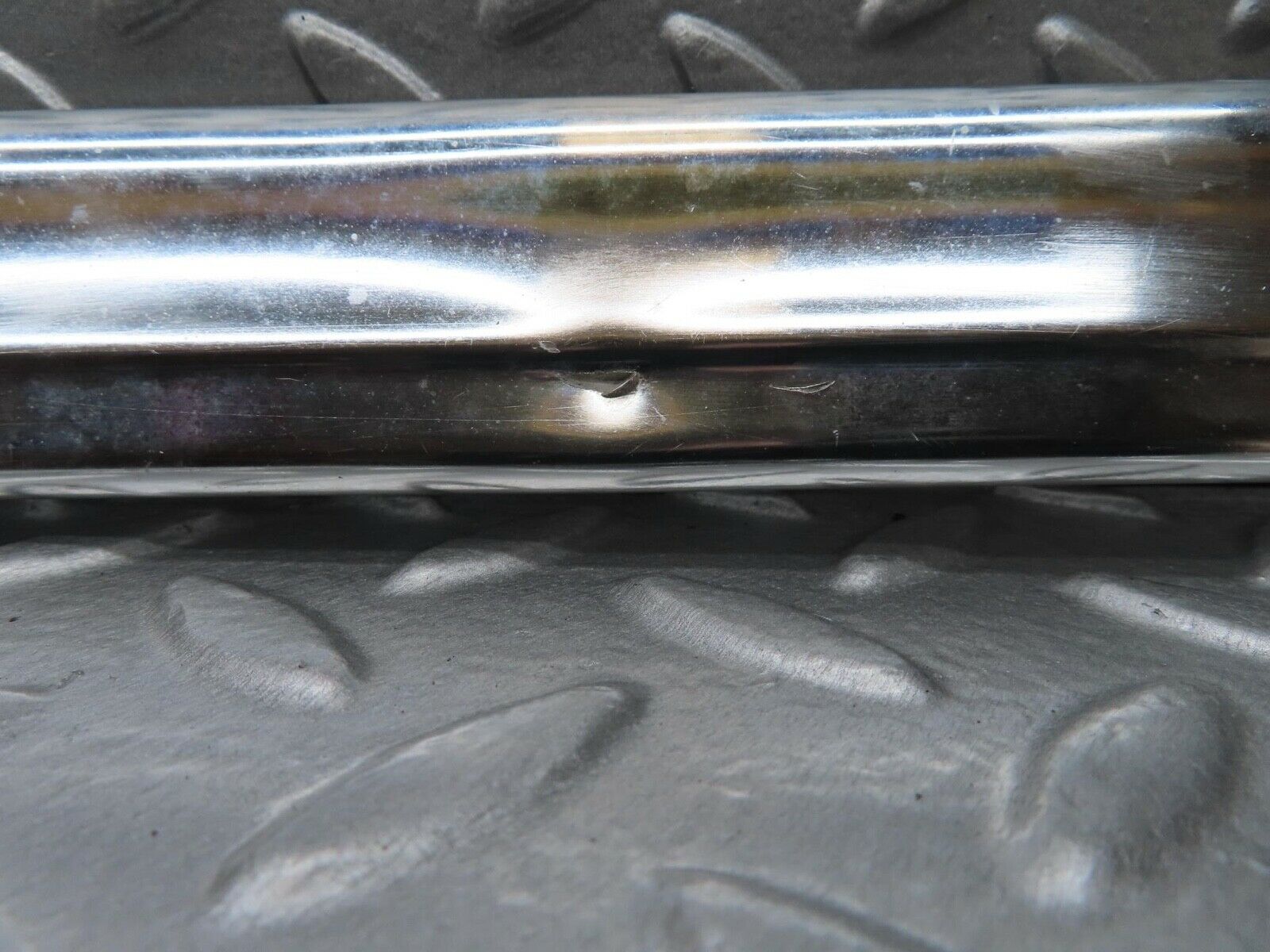 12715 Mercedes-Benz W111 220SE Rear Right Door Chrome Moulding Trim