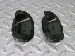 W124 Cabriolet windscreen washer nozzle cover pair used OEM
