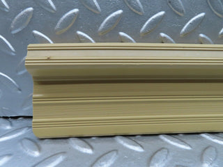 W123 front right door sill trim beige used OEM