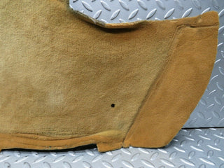 W123 Wagon centre console carpet palomino right side used OEM