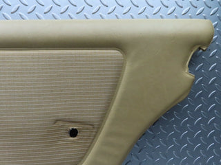 W123 rear right door card beige used OEM