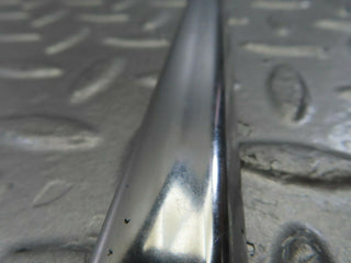 W123 front left door chrome moulding trim used OEM