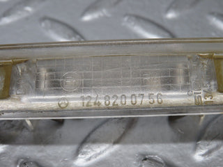 R129 SL number plate light used OEM