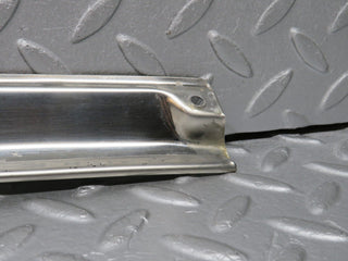 R129 SL folding top chrome top cover trim left used OEM