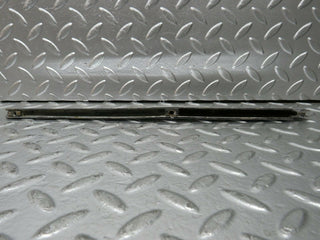 R107 SLC trunk chrome handle moulding left used OEM