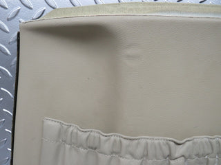 W124 Coupe front right seat rear cover beige used OEM