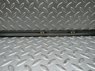 W123 Coupe trunk boot lid chrome moulding trim used OEM