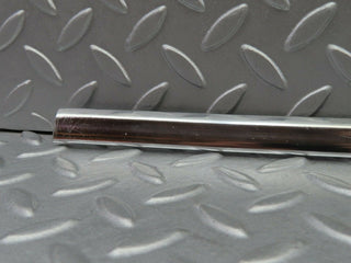 W123 front right door chrome moulding trim used OEM