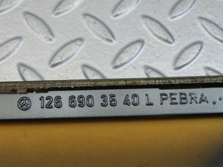 9032 Mercedes-Benz W126 Front Left Fender Wing Moulding Trim 1266903540