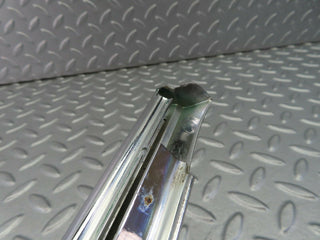 W115 rear right door chrome moulding trim used OEM