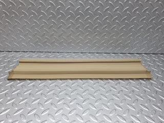 W126 rear left door sill trim beige used OEM