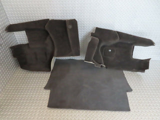 19419 Mercedes-Benz C140 CL420 Coupe Trunk Cover Panels With Floor Carpet Grey