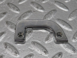 W109 door latch interior chrome trim right side used OEM