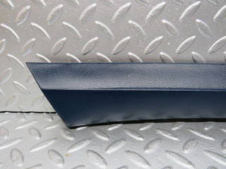 W123 a pillar cover trim right side blue used OEM