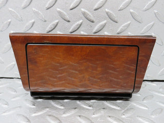 W124 Cabriolet centre console ashtray wood finish used OEM