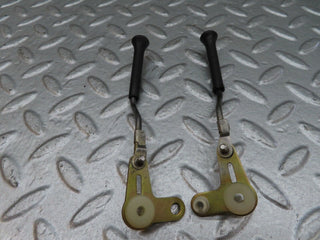 W123 rear door lock knob pair used OEM
