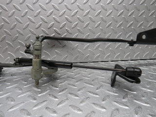 W124 Cabriolet trunk boot soft top hinge left side used OEM