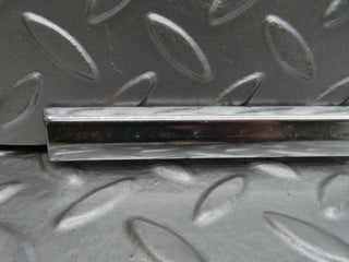 W123 rear left door chrome moulding trim used OEM