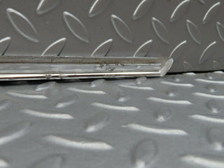 W123 front right door chrome moulding trim used OEM