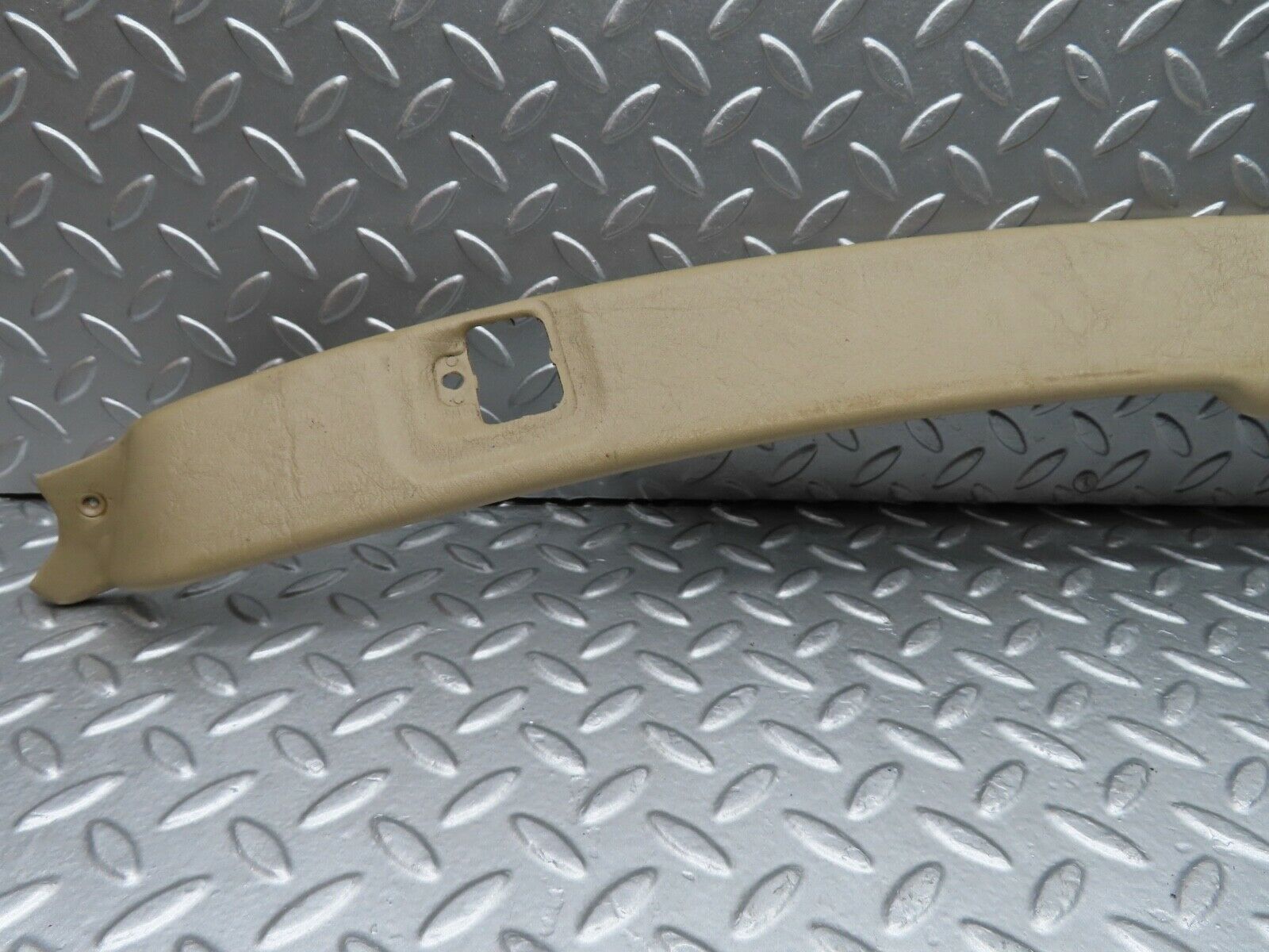 19881 Mercedes-Benz R129 300SL Coupe Windshield Latch Trim Cover Cream
