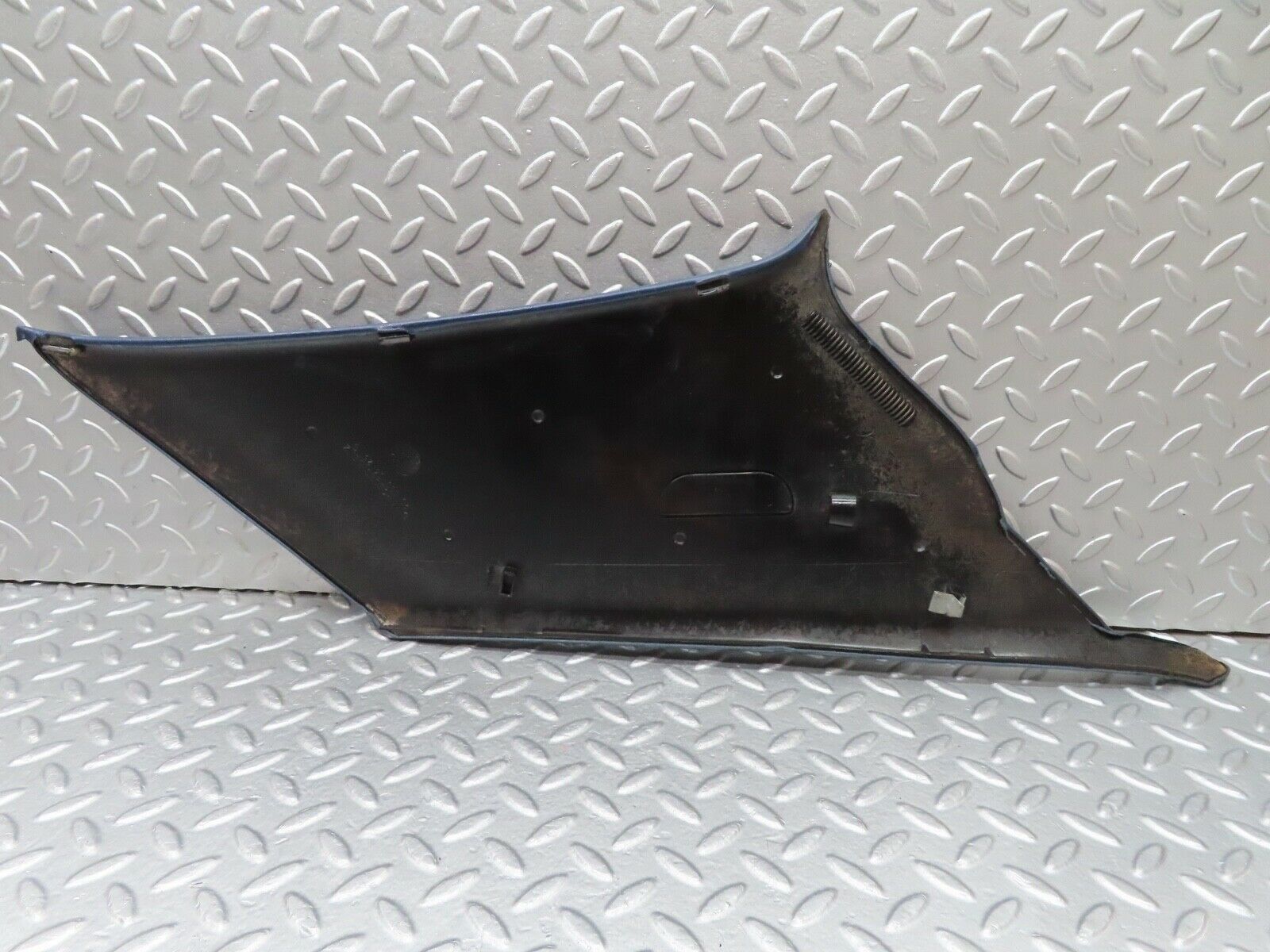 17936 Mercedes-Benz W123 200 C Pillar Cover Panel Right Side Blue 1236900425