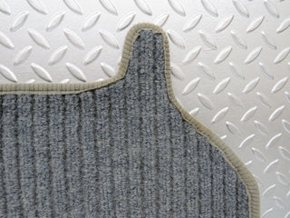 W124 Wagon rear right floor carpet mat grey used OEM