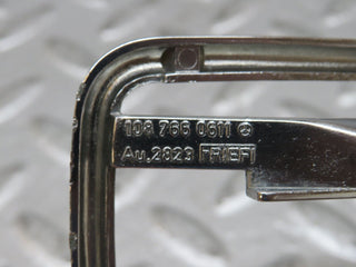 W123 chrome frame for door opener right used OEM