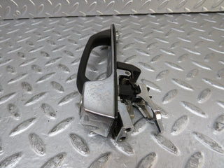 W123 front right exterior door handle used OEM