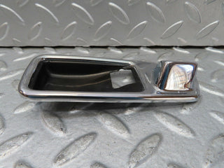 W123 Coupe door opener chrome frame used OEM