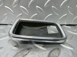 W110 Fintail Heckflosse chrome frame for door handle left used OEM