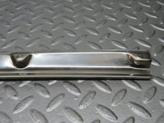 R129 SL folding top chrome top cover trim right used OEM