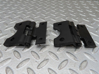 W116 left door hinges pair used OEM