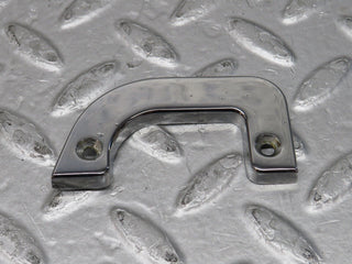 W109 door latch interior chrome trim left side used OEM