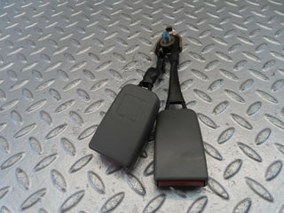 W221 rear seat belt buckle used OEM