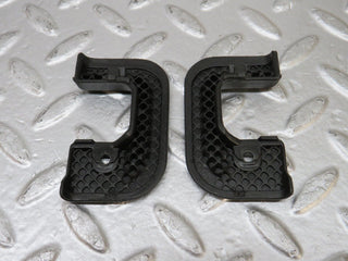 W124 interior door latch trim pair used OEM