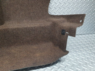 W126 trunk cover panel right side brown used OEM