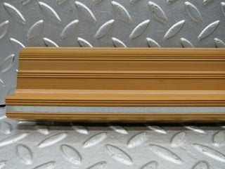 S123 Wagon rear left door sill trim palomino used OEM